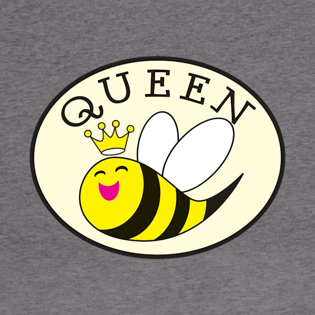 Jim8ball - Queen Bee - T-Shirt by Jim8ball Designs